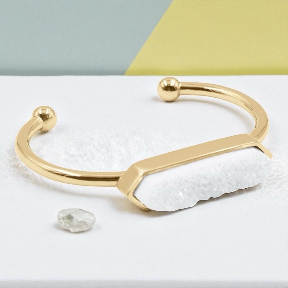 Kinsley Armelle White Quartz Bracelet